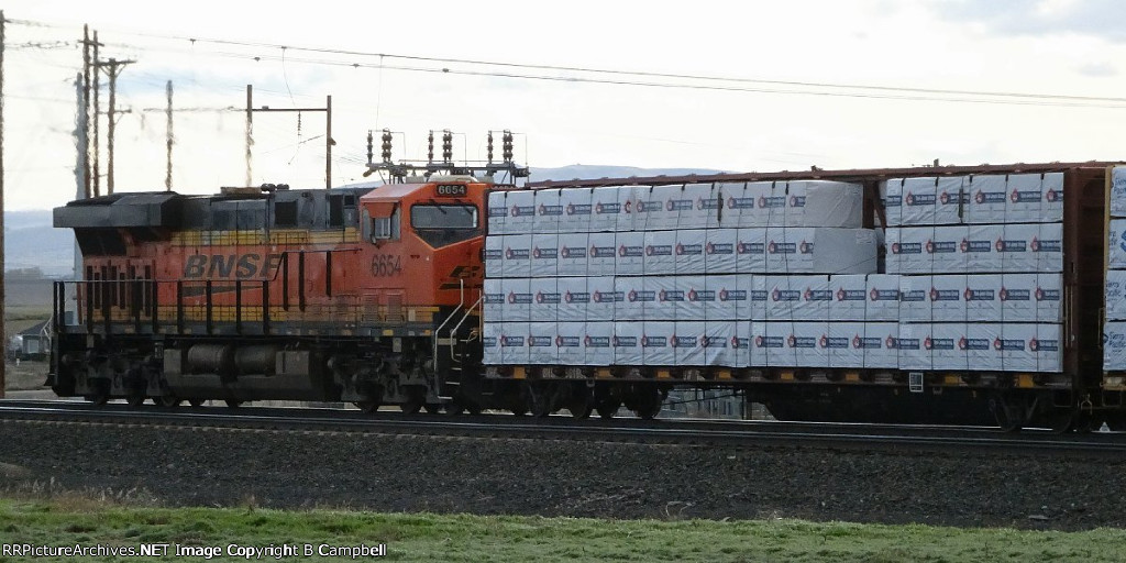 BNSF 6654-BNSF 561698